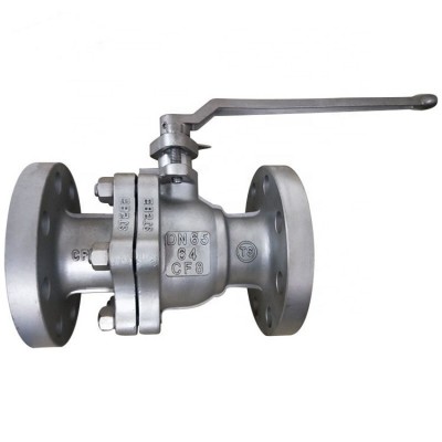 ANSI ASME hand Handle low Price Flanged Floating High Pressure high temperature Stainless Steel Ball Valve